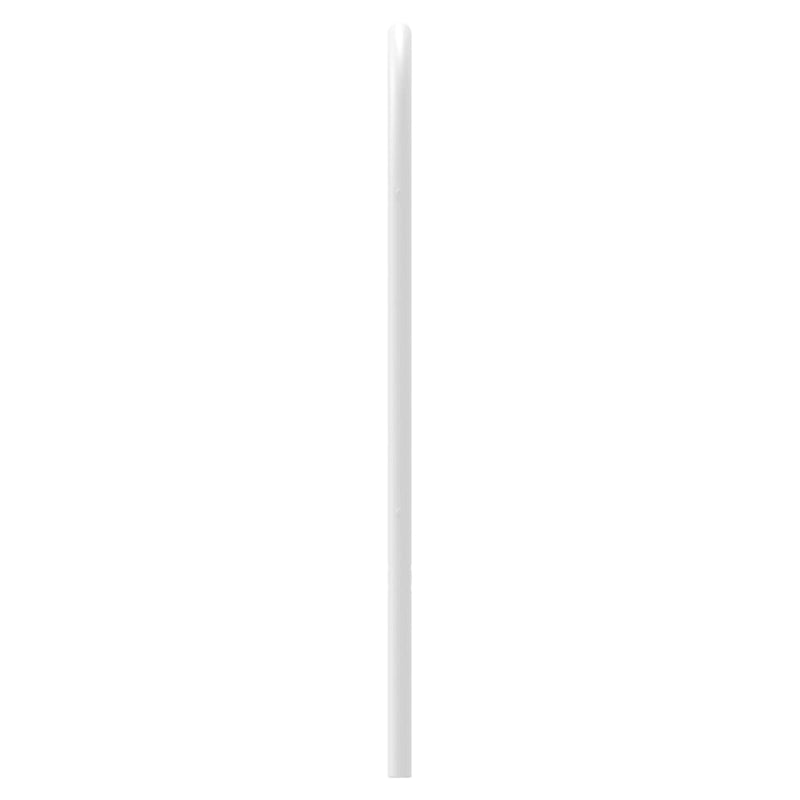 Tăblie de pat de schimb metalică, alb, 200 cm