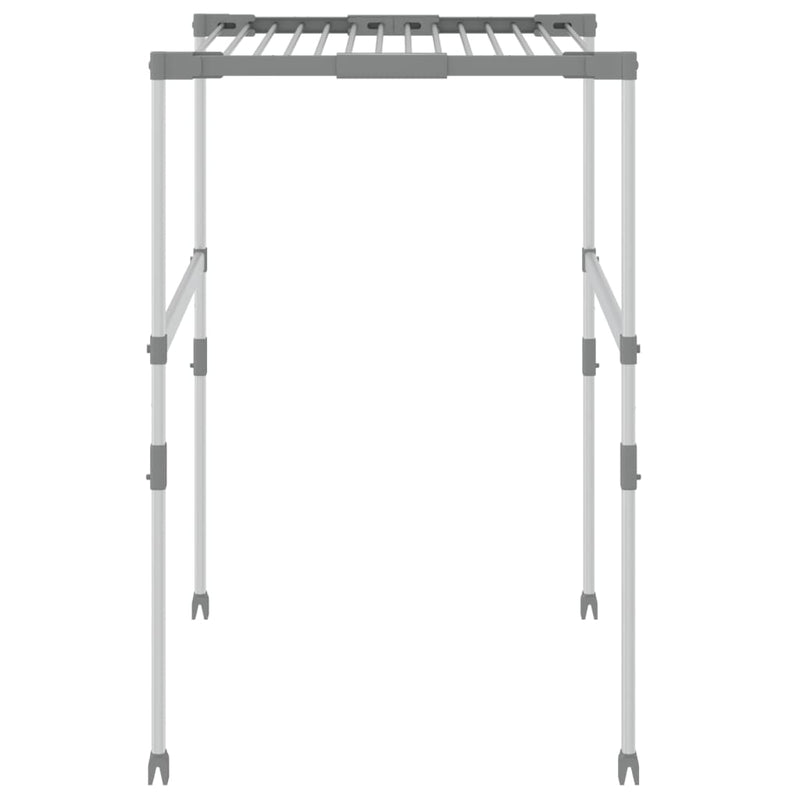 Uscător de rufe, 83x(50-55)x(40-85) cm, aluminiu