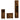 Set dulapuri de baie, 3 piese, stejar afumat, lemn prelucrat