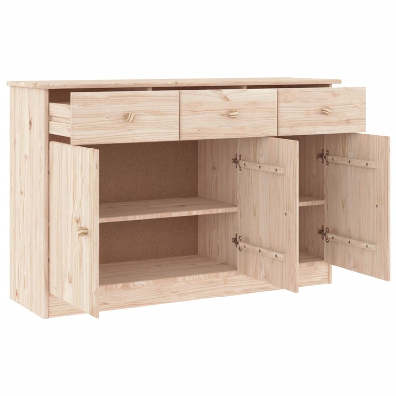 Dulap ALTA, 112x35x73 cm, lemn masiv de pin