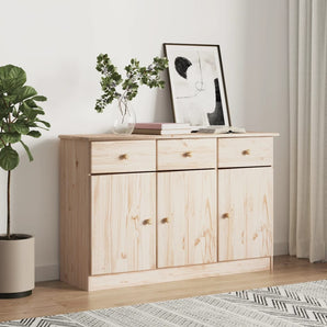 Dulap ALTA, 112x35x73 cm, lemn masiv de pin