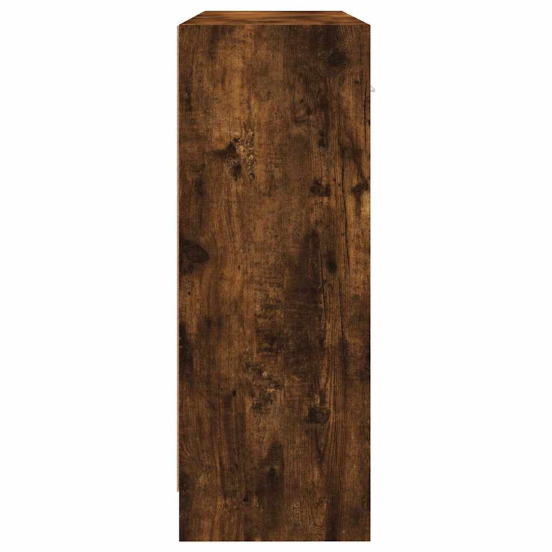 Servantă, stejar afumat, 91x28x75 cm, lemn prelucrat