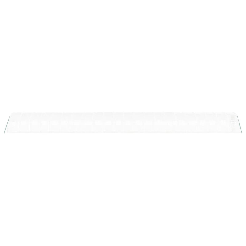 Seră cu cadru din oțel, alb, 66 m², 22x3x2 m
