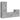 Set dulap TV, 4 piese, gri beton, lemn prelucrat