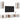 Set dulap TV, 6 piese, alb, lemn prelucrat