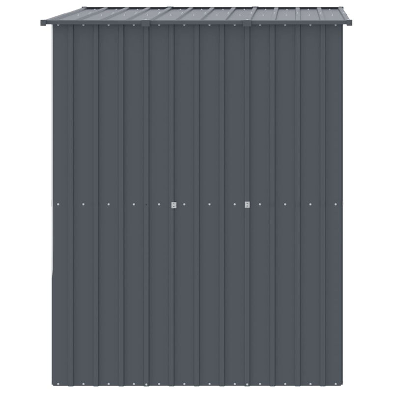 Cușcă câine cu acoperiș antracit 165x153x181 cm oțel galvanizat