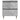 Noptiere, 2 buc., gri beton, 40x35x50 cm, lemn compozit