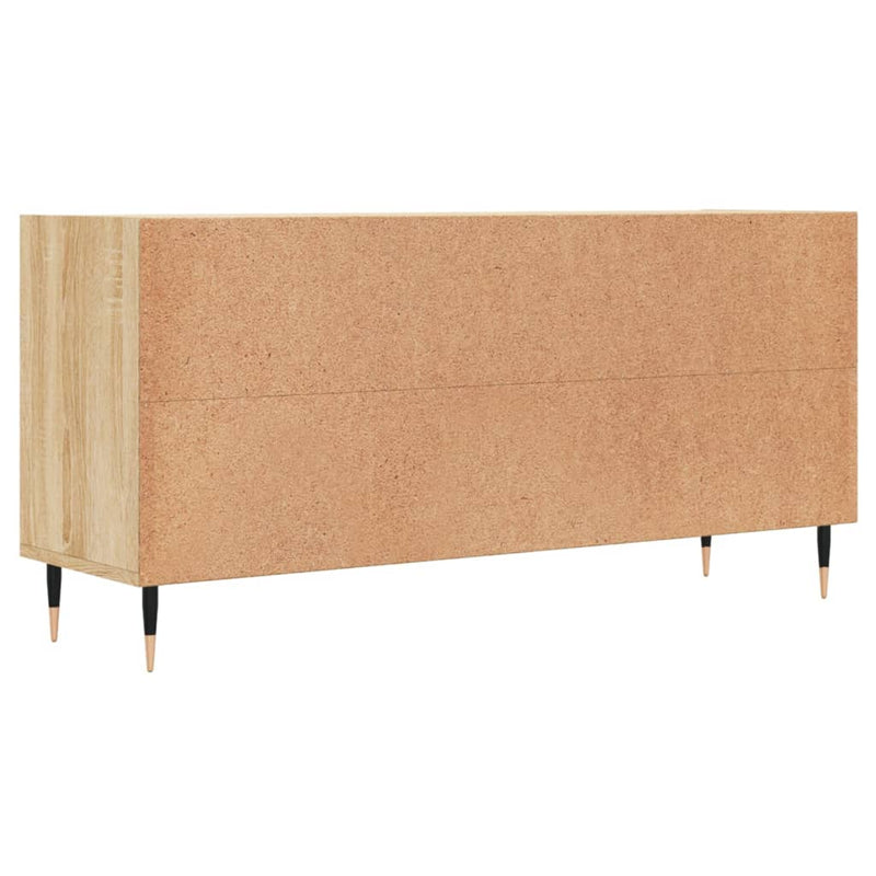 Comodă TV, stejar sonoma, 103,5x30x50 cm, lemn compozit