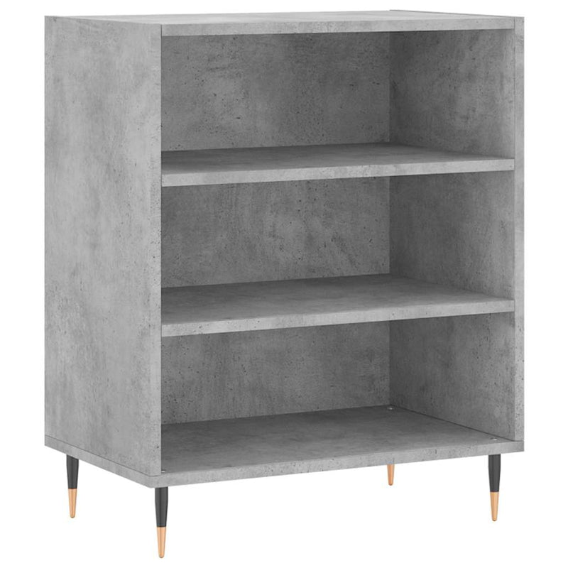 Servantă, gri beton, 57x35x70 cm, lemn compozit