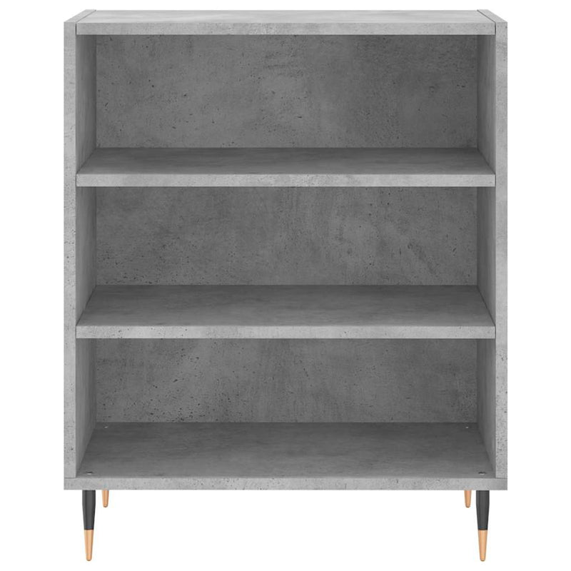 Servantă, gri beton, 57x35x70 cm, lemn compozit