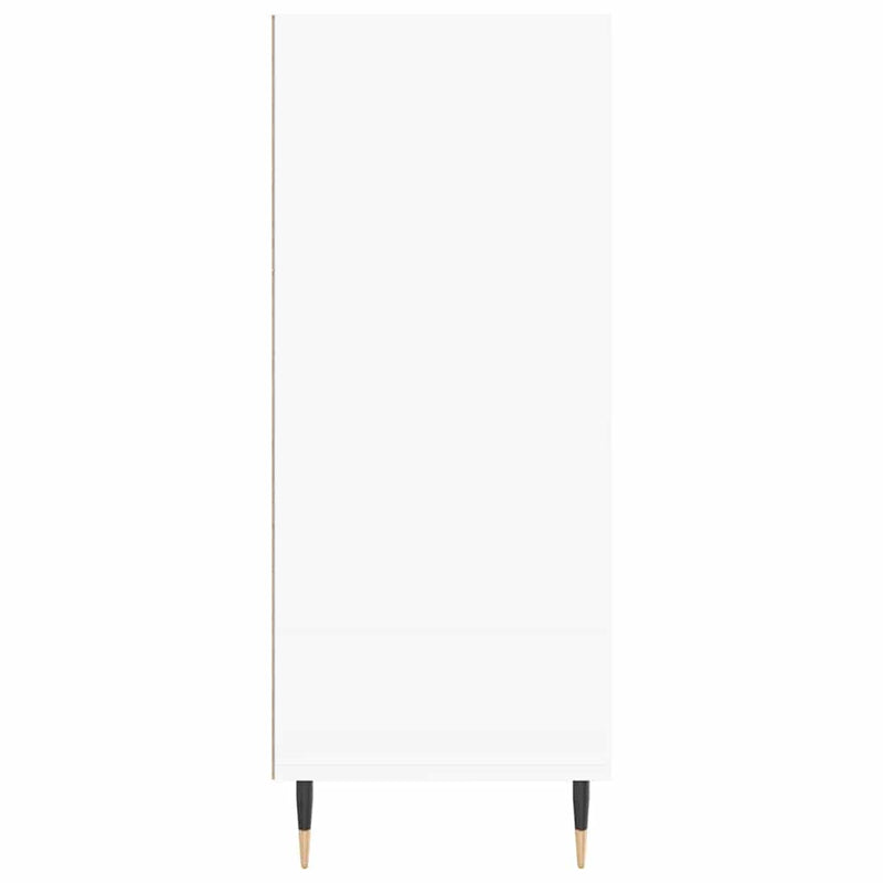 Dulap înalt, alb, 57x35x90 cm, lemn compozit