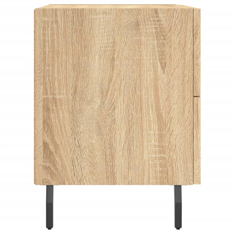 Noptiere, 2 buc., stejar sonoma, 40x35x47,5 cm, lemn compozit