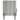 Noptiere, 2 buc., gri sonoma, 40x35x47,5 cm, lemn compozit