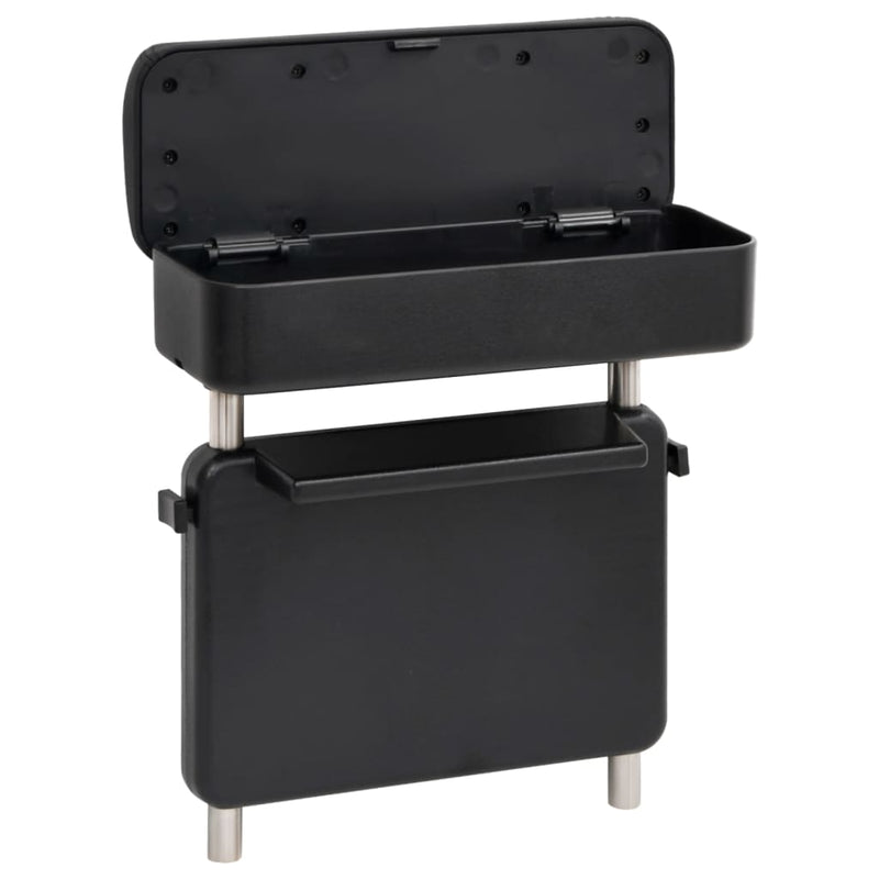 Cotieră auto universală negru 23x8x(30-38) cm ABS