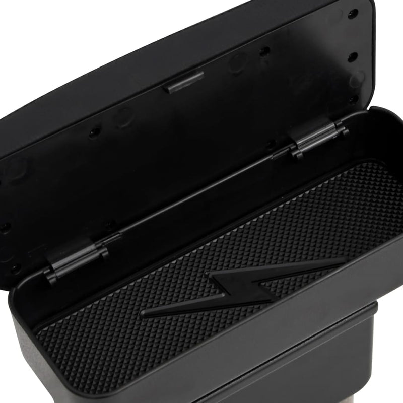 Cotieră auto universală negru 23x8x(30-38) cm ABS