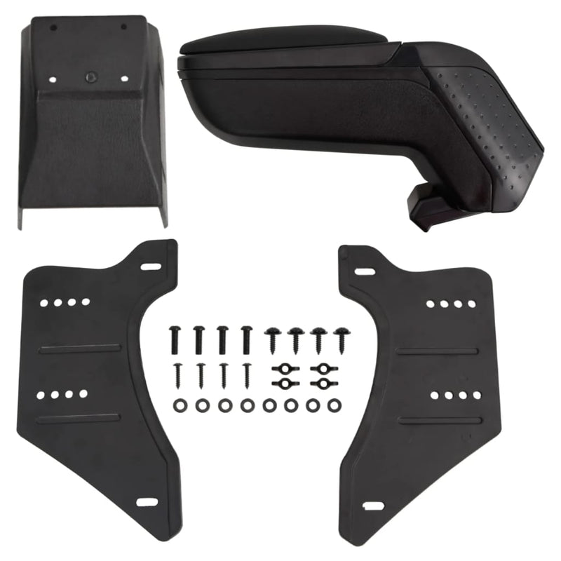 Cotieră auto universală negru 13x33x(33-53) cm ABS