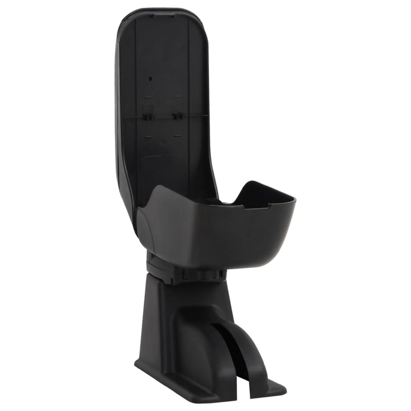 Cotieră auto negru 12x29x(32-46) cm ABS