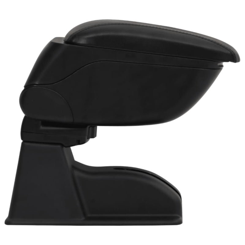Cotieră auto negru 12x29x(32-46) cm ABS