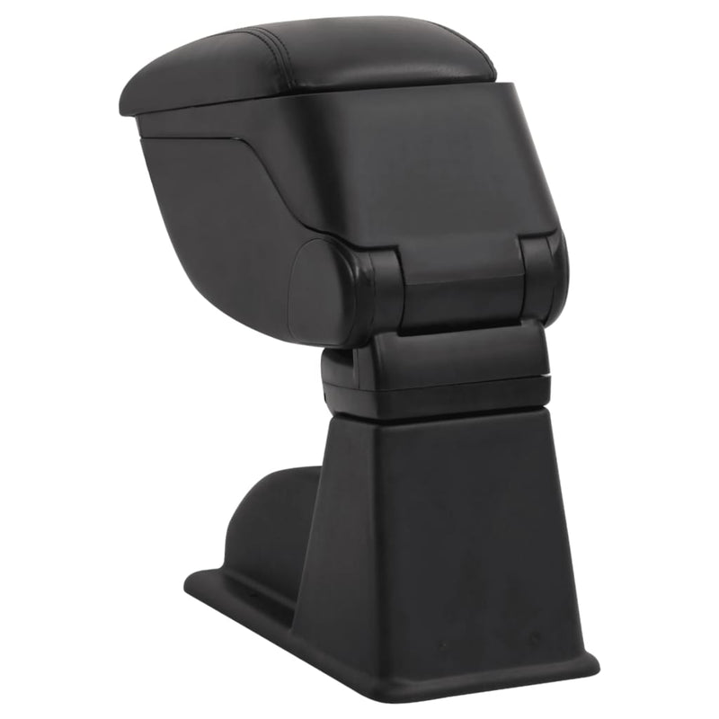 Cotieră auto negru 12x29x(32-46) cm ABS
