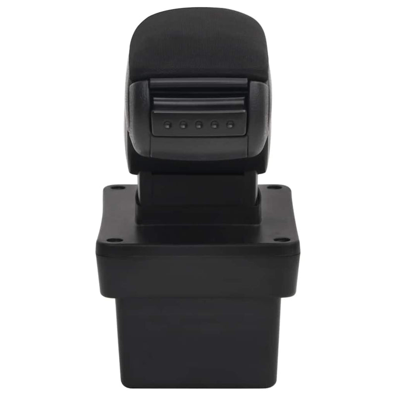 Cotieră auto pentru SKODA OCTAVIA (după 2014) negru 17x40x(31-49) cm ABS
