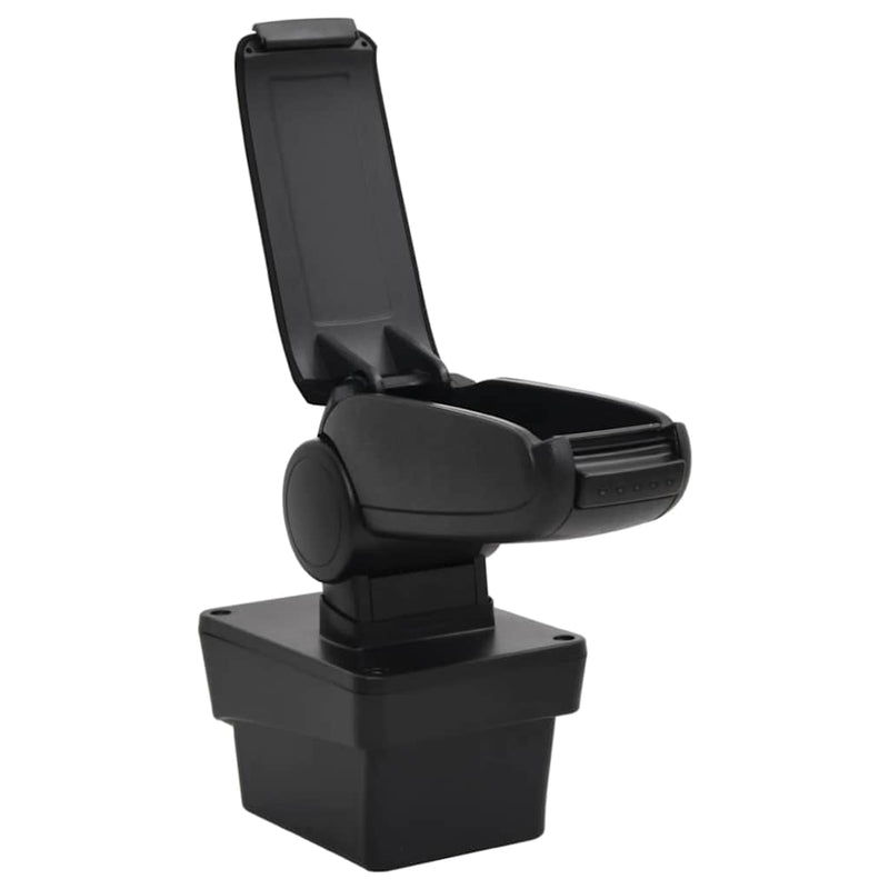 Cotieră auto pentru SKODA OCTAVIA (după 2014) negru 17x40x(31-49) cm ABS