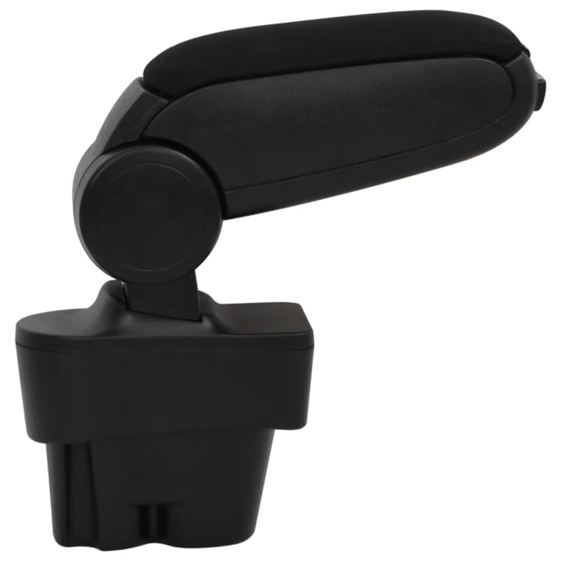 Cotieră auto negru 12x36x(33,5-48) cm ABS