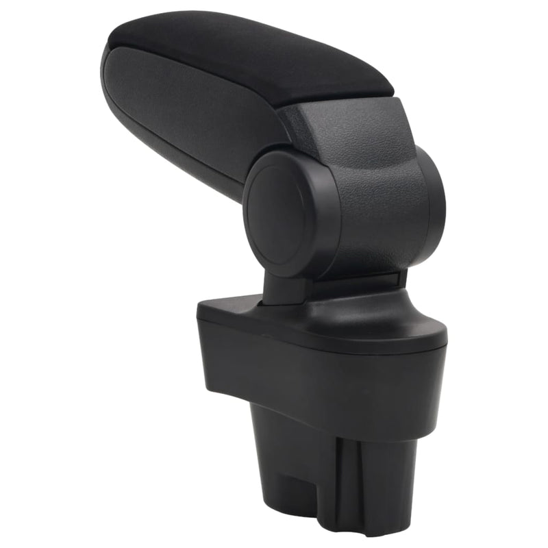 Cotieră auto negru 12x36x(33,5-48) cm ABS