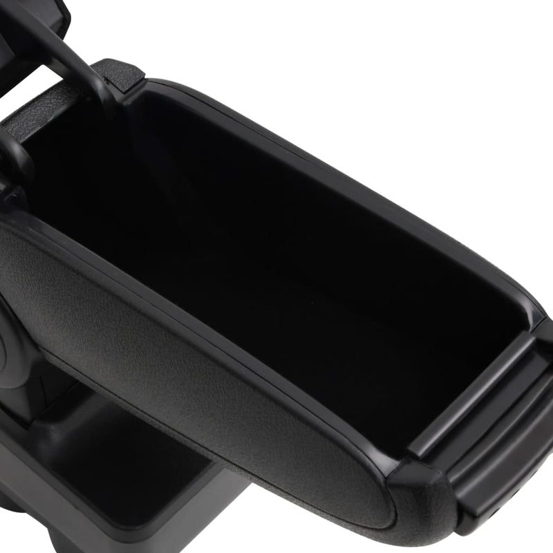 Cotieră auto negru 12x36x(33,5-48) cm ABS