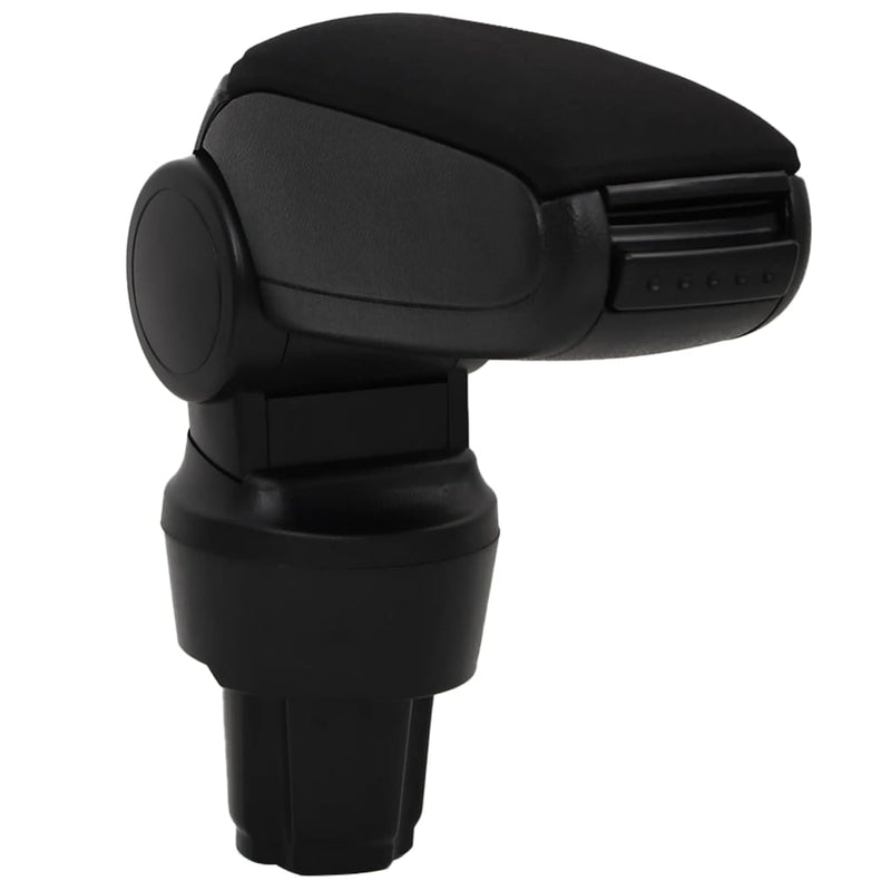 Cotieră auto negru 13x33x(33-49) cm ABS