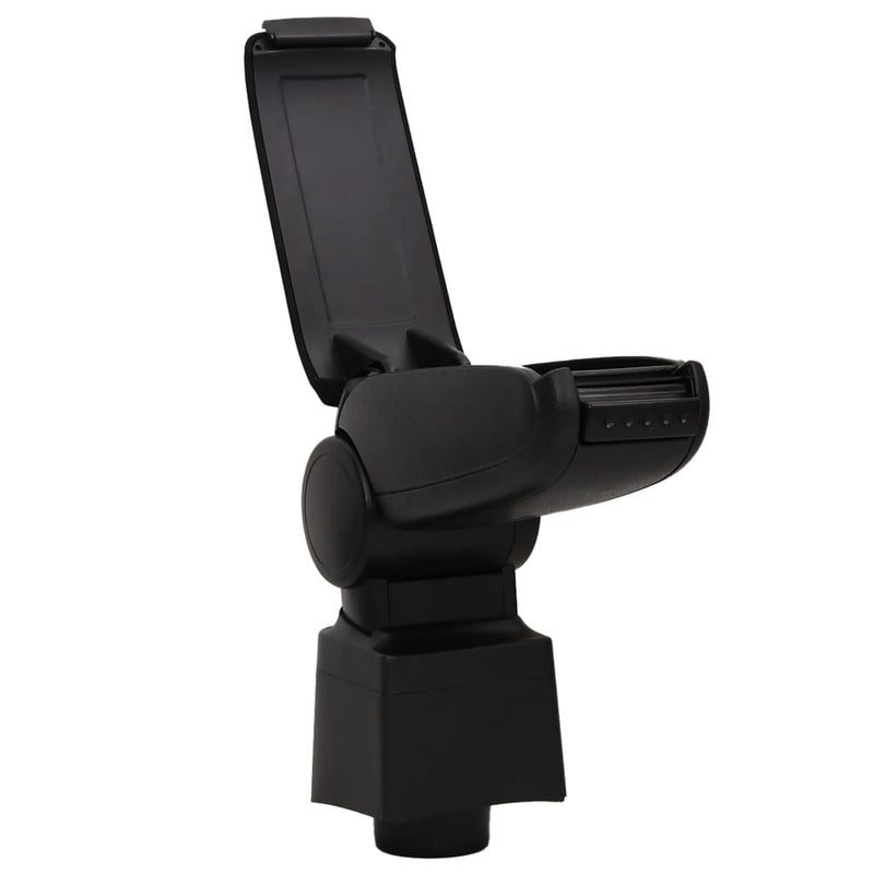 Cotieră auto pentru VW POLO 6R/6C (2009-2017) negru 12x34x(35-47) cm ABS
