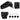 Cotieră auto pentru OPEL ASTRA H (2004-2010) negru 13x34x(33-46) cm ABS