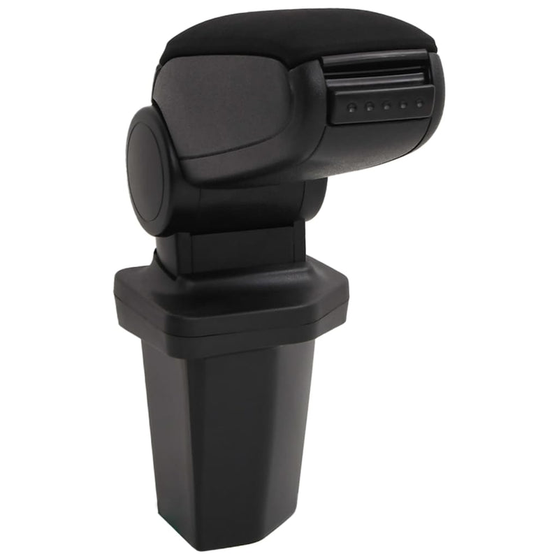 Cotieră auto pentru HYUNDAI I20 (2015-2019) negru 15x32x(40-52) cm ABS