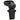 Cotieră auto pentru HYUNDAI I20 (2015-2019) negru 15x32x(40-52) cm ABS
