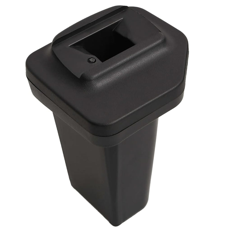 Cotieră auto pentru HYUNDAI I20 (2015-2019) negru 15x32x(40-52) cm ABS