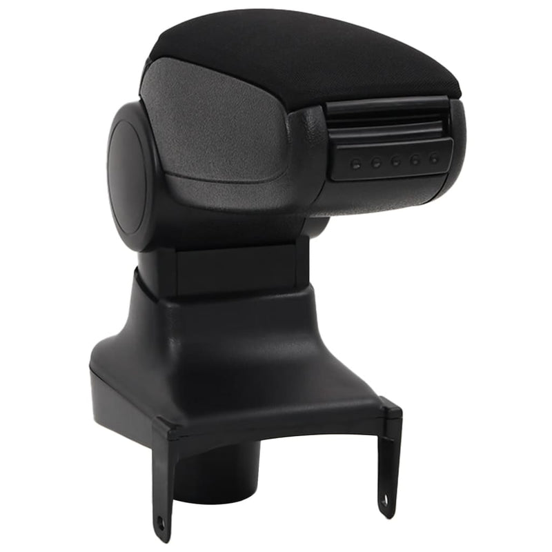 Cotieră auto pentru RENAULT CLIO LHD MK4 (2013) negru 15x35x(30-47) cm ABS