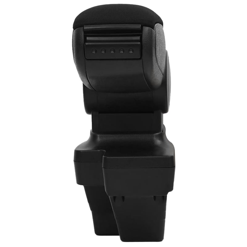 Cotieră auto negru 15x35x(33-49,5) cm ABS
