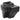 Cotieră auto negru 15x35x(33-49,5) cm ABS