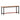 Banc de lucru 200x55x81,5 cm, lemn masiv de fag și metal