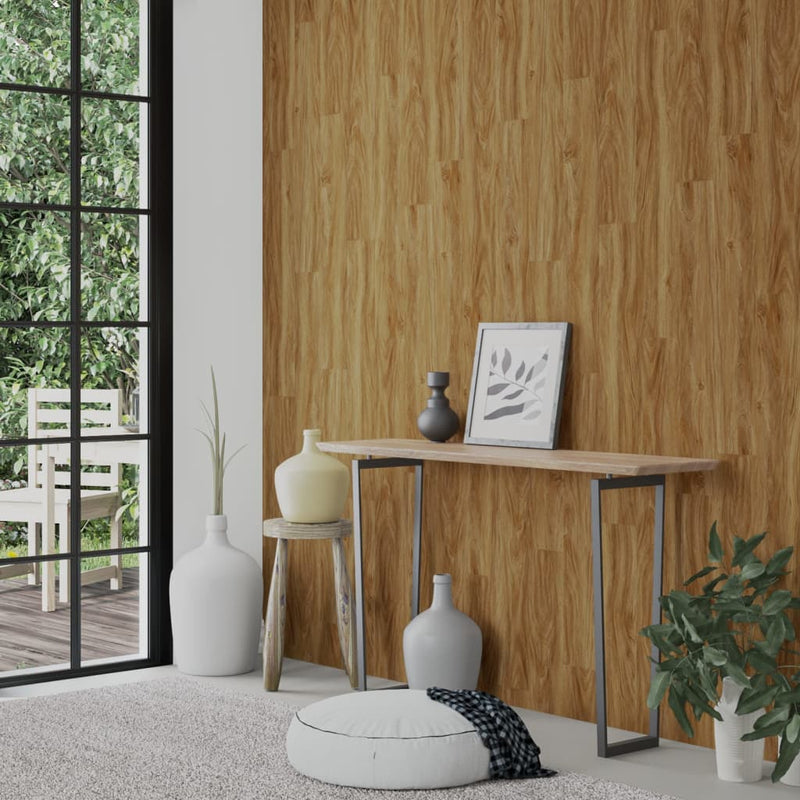 Panouri de perete 30 buc. Maro PVC