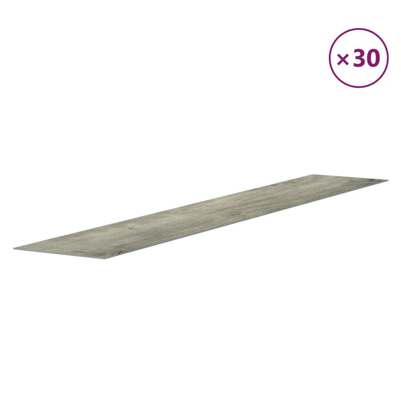 Panouri de perete 30 buc. Gri PVC