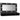 Dulap cu oglindă și LED, negru, 90x31,5x62 cm