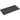 Covor traversă aspect sisal, antracit, 50x100 cm
