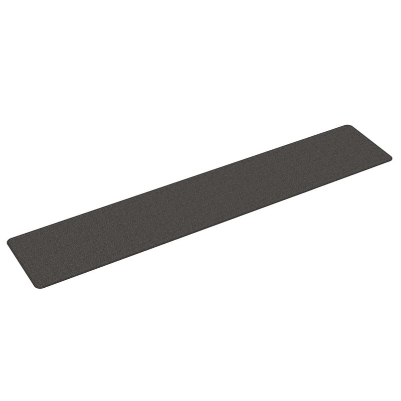 Covor traversă aspect sisal, antracit, 50x250 cm