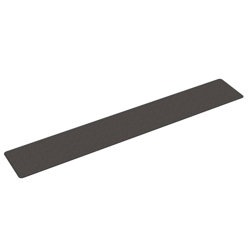 Covor traversă aspect sisal, antracit, 50x300 cm