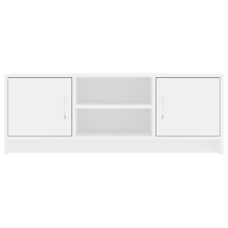 Dulap TV, alb, 102x30x37,5 cm, lemn compozit