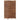 Paravan de cameră cu 3 panouri maro, 122x180 cm, zambilă de apă