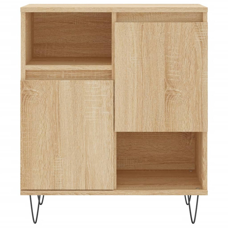 Servante, 3 piese, stejar sonoma, lemn prelucrat