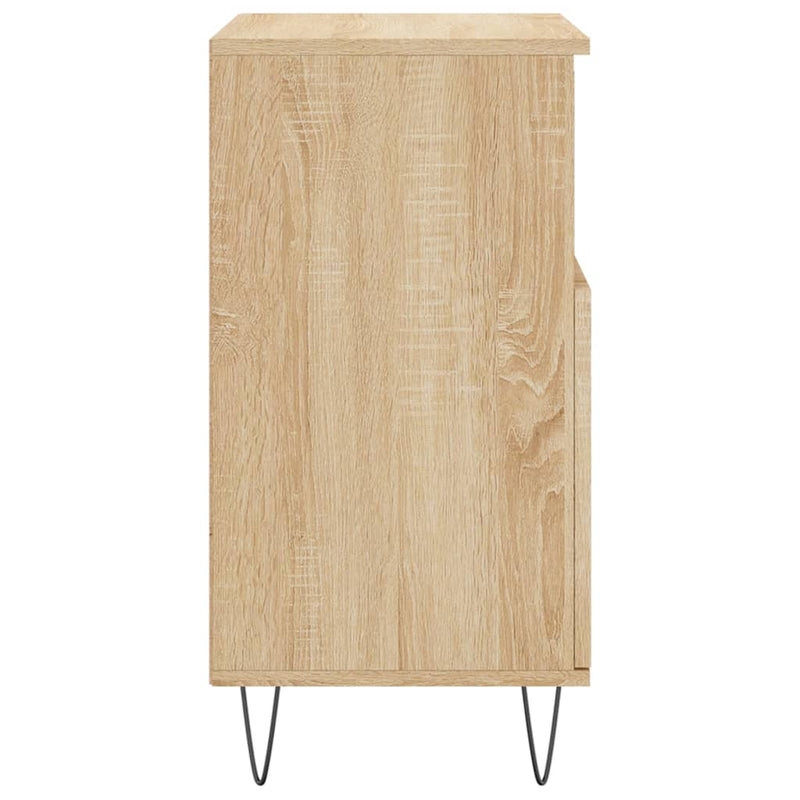 Servante, 3 piese, stejar sonoma, lemn prelucrat
