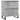 Servante, 3 piese, gri beton, lemn prelucrat