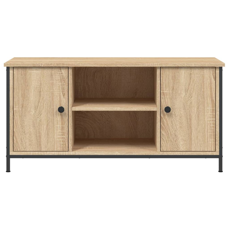 Comodă TV, stejar sonoma, 100x40x50 cm, lemn prelucrat